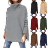 Hem Tunic Pullover Sweater Knit Top