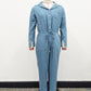 Lace-up Jeans Women's Slim Casual Jumpsuit