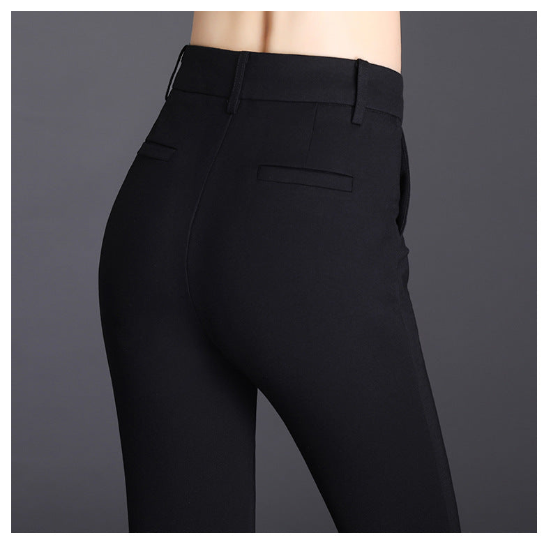 High Waist Drooping Slimming Women's Pants