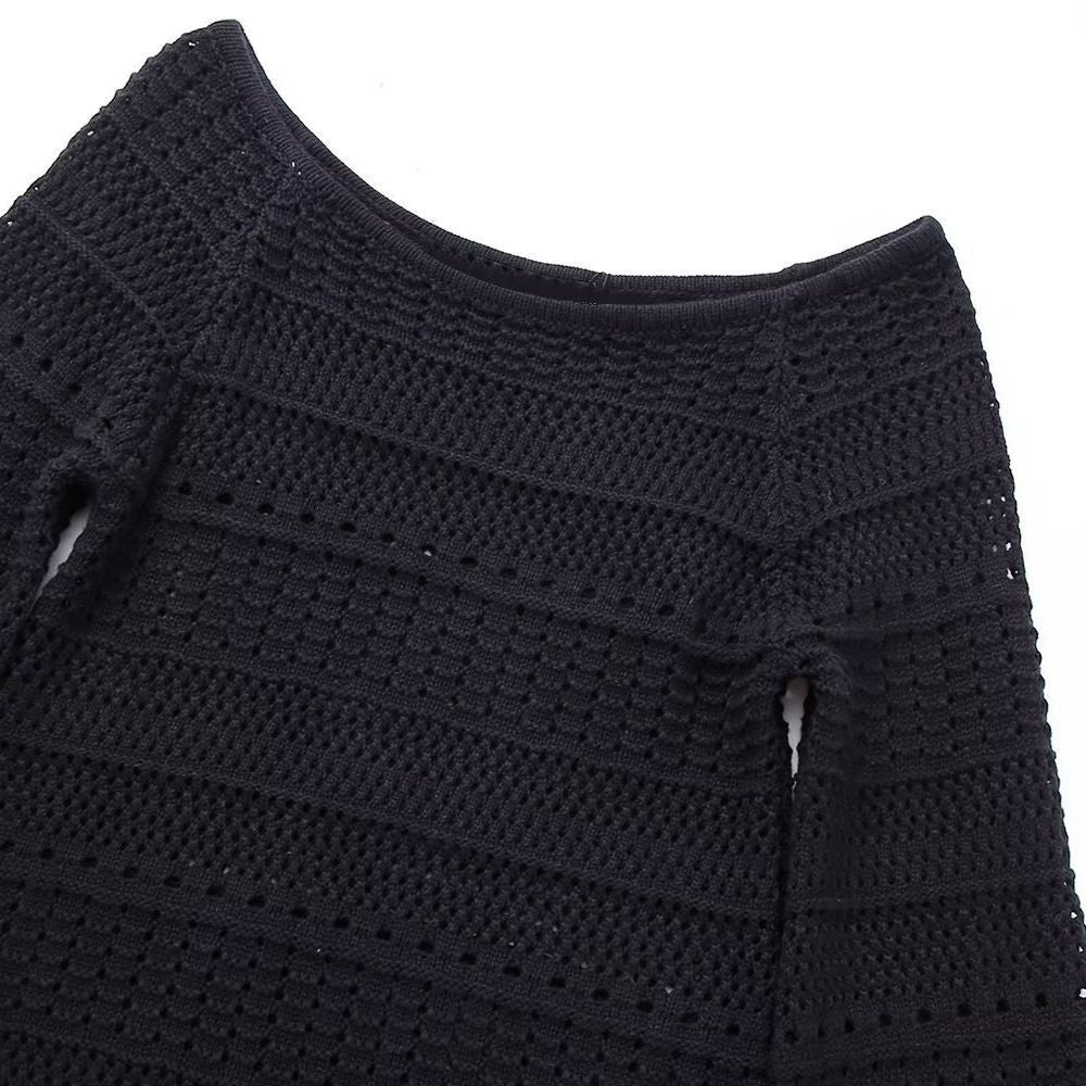 Fashionable Knitted Slimming Dress Women's